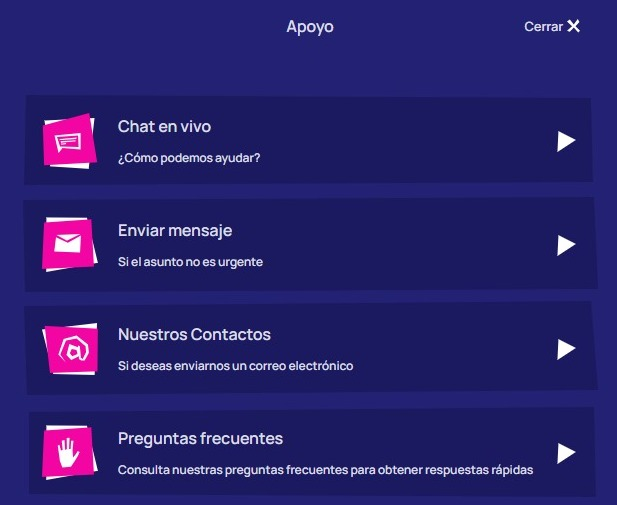 atención al cliente de royspins